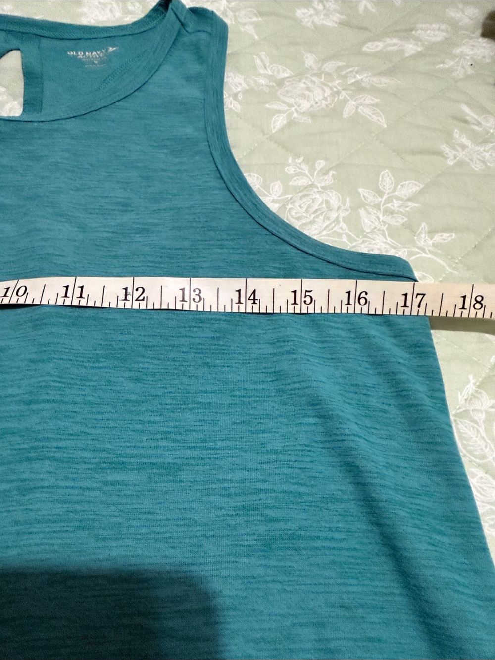 Old Navy Teal Performance Racerback Tank - Picture 5 of 6